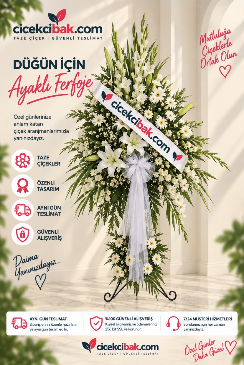 Lilyum Gerbera ve Glayör Ferfoje