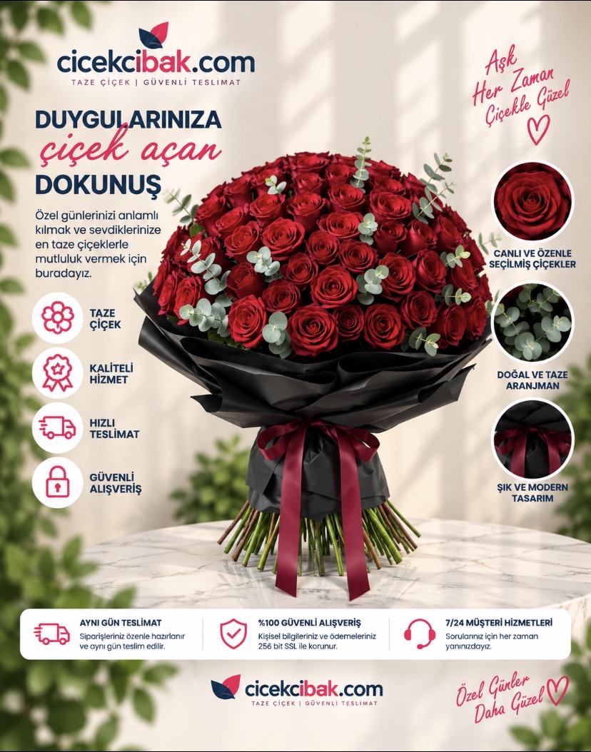 150 Kırmızı Gül